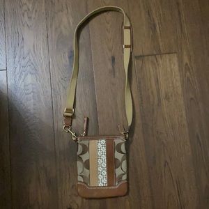 Coach side purse